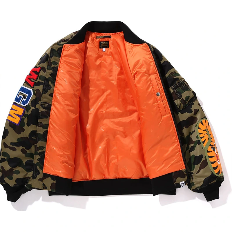 BAPE 1st Camo Shark MA-1 Jacket - Image 3
