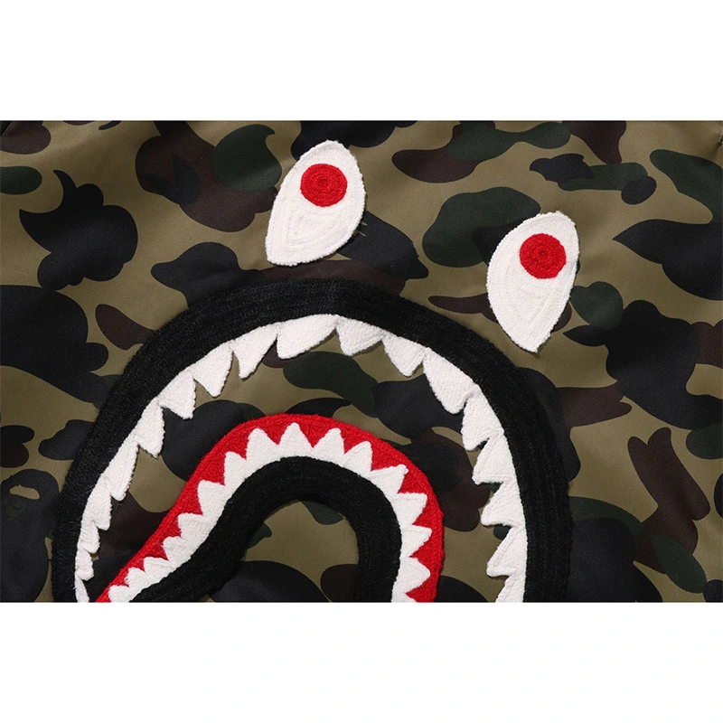 BAPE 1st Camo Shark MA-1 Jacket - Image 6