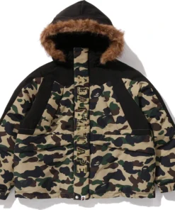 BAPE 1st Camo Snowboard Down Jacket
