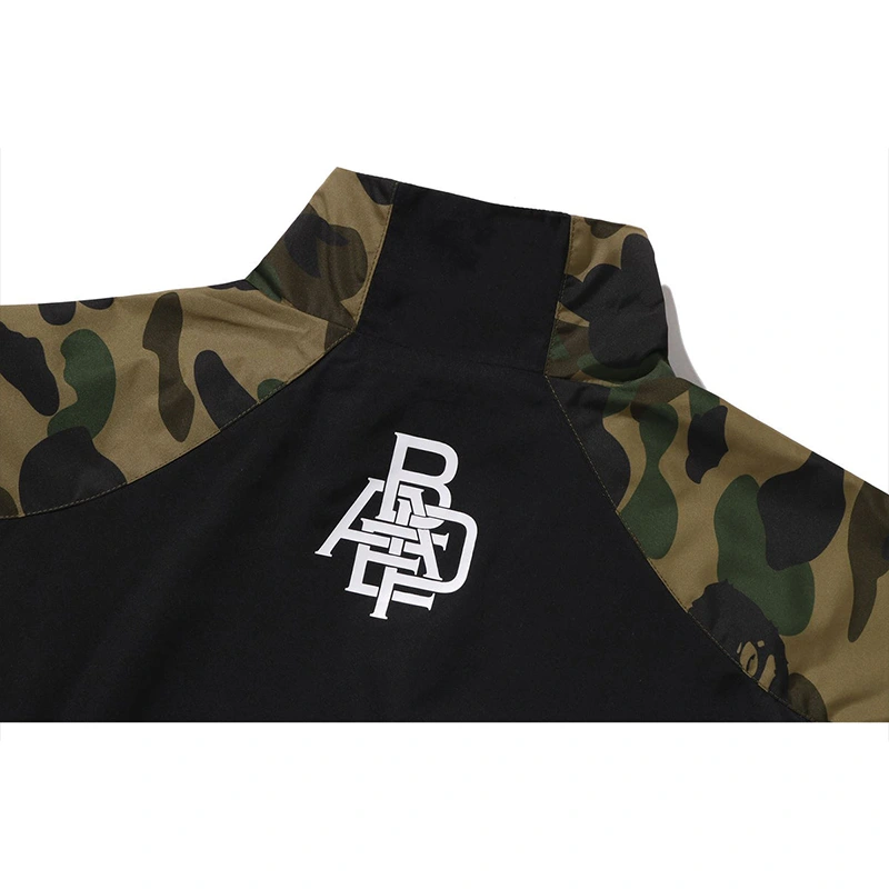BAPE 1st Camo Stand Collar Track Jacket - Image 4