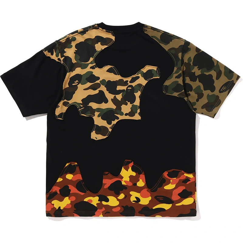 BAPE 1st Camo Upcycled Logo Relaxed Fit Tee - Image 2