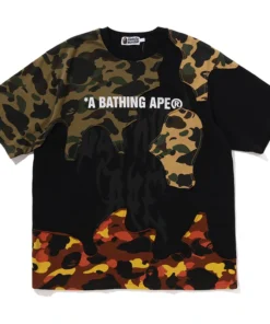 BAPE 1st Camo Upcycled Logo Relaxed Fit Tee