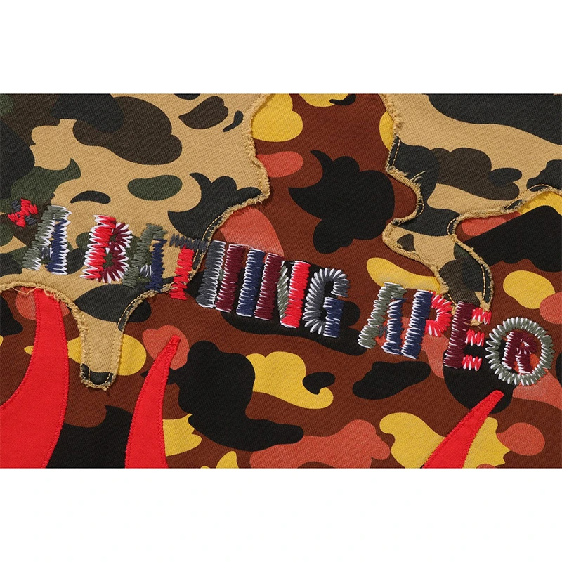 BAPE 1st Camo Upcycled Relaxed Fit Crewneck Sweatshirt - Image 3