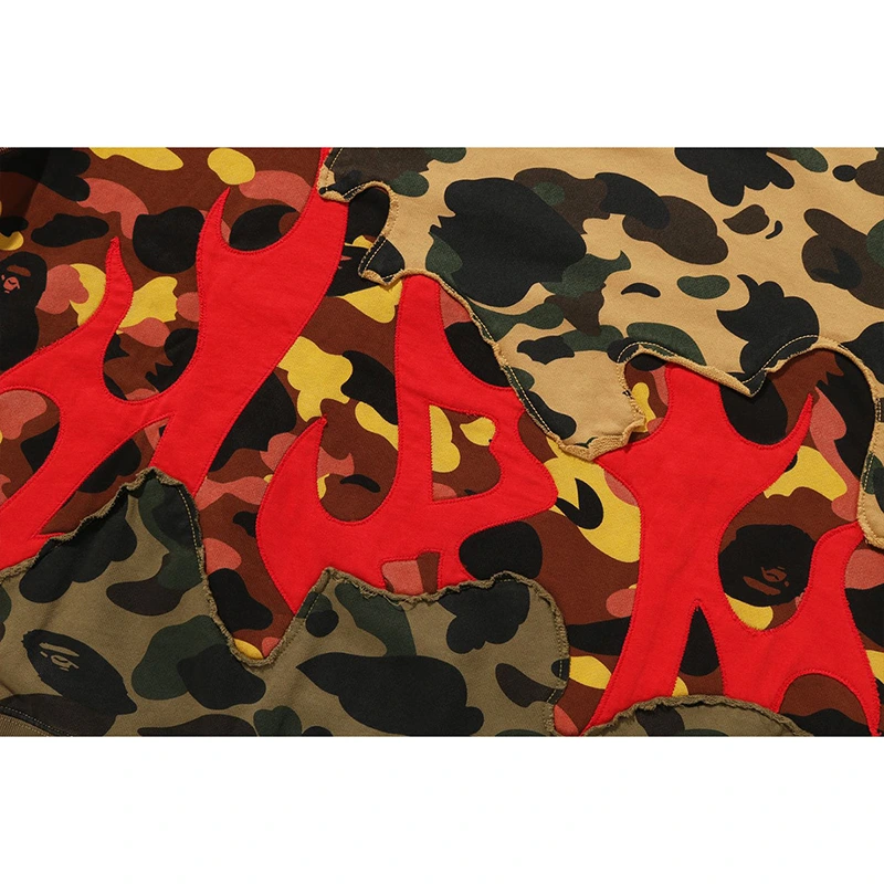 BAPE 1st Camo Upcycled Relaxed Fit Crewneck Sweatshirt - Image 4