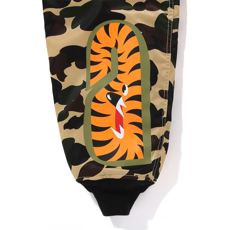 BAPE 1st Yellow Camo Shark MA-1 Jacket - Image 4