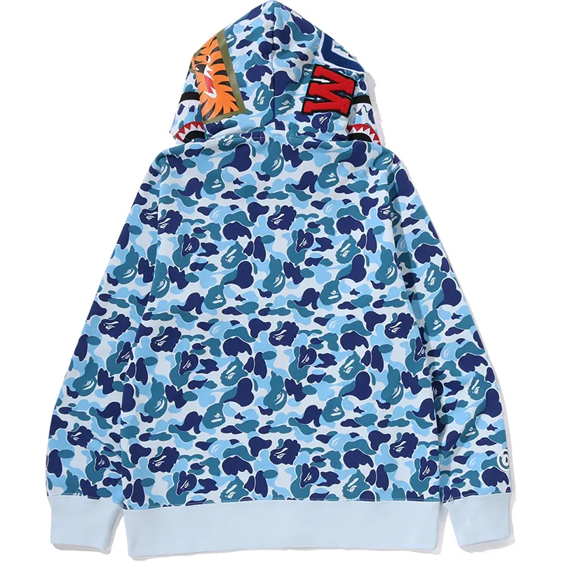 BAPE ABC Camo Double Shark Full Zip Hoodie - Image 4
