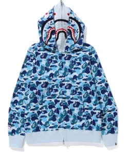 BAPE ABC Camo Double Shark Full Zip Hoodie