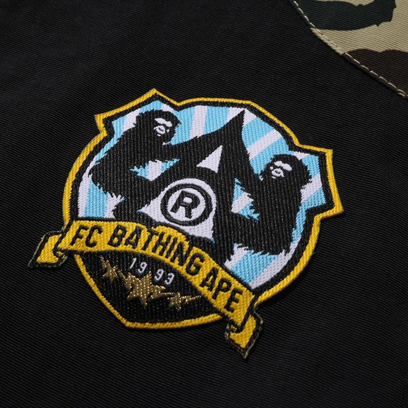 BAPE ABC Camo Embroidery Patch Loose Fit Jacket - Image 4