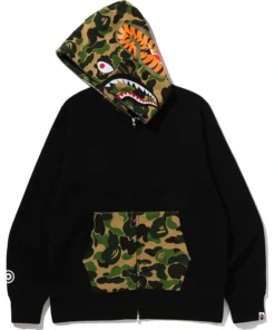 BAPE ABC Camo Shark Full Zip Hoodie