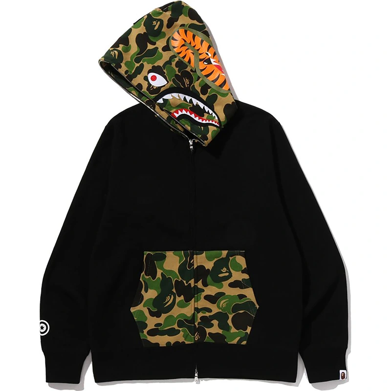 BAPE ABC Camo Shark Full Zip Hoodie
