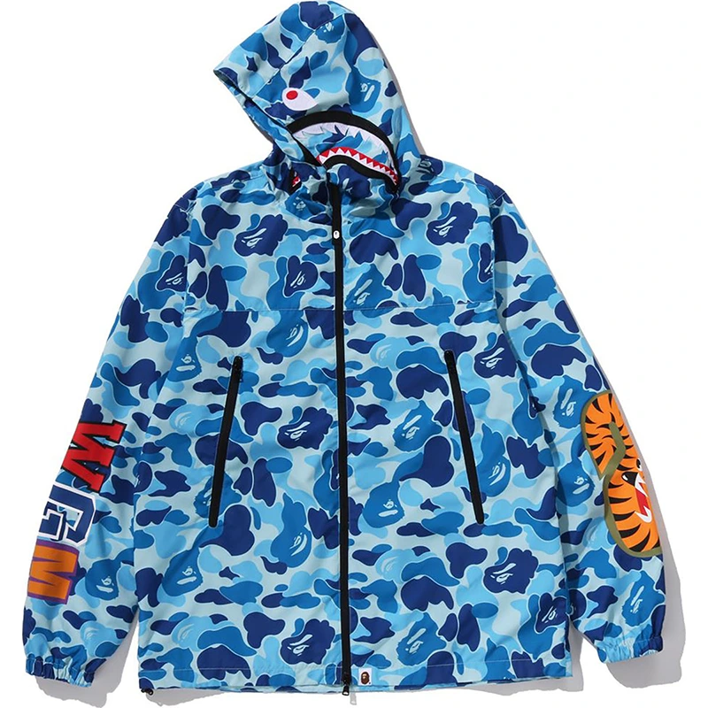 BAPE ABC Camo Shark Hoodie Jacket - Image 2