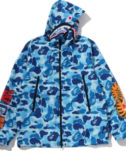 BAPE ABC Camo Shark Hoodie Jacket