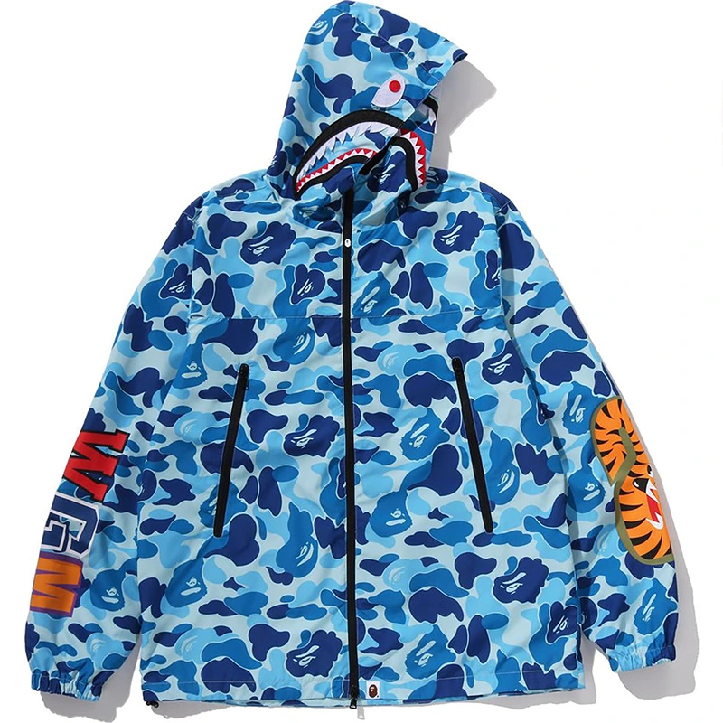 BAPE ABC Camo Shark Hoodie Jacket