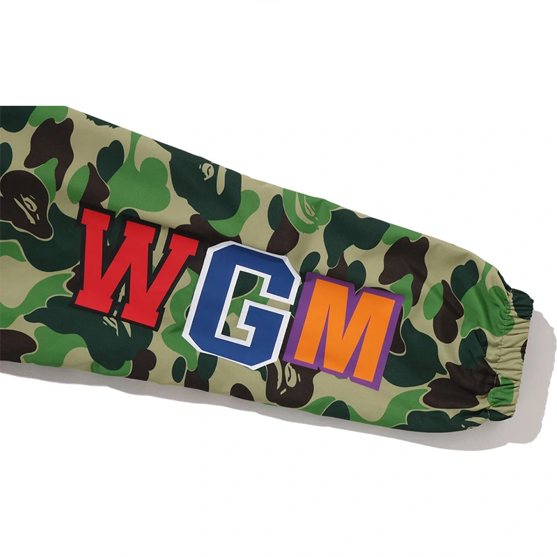BAPE ABC Green Camo Shark Hoodie Jacket - Image 4