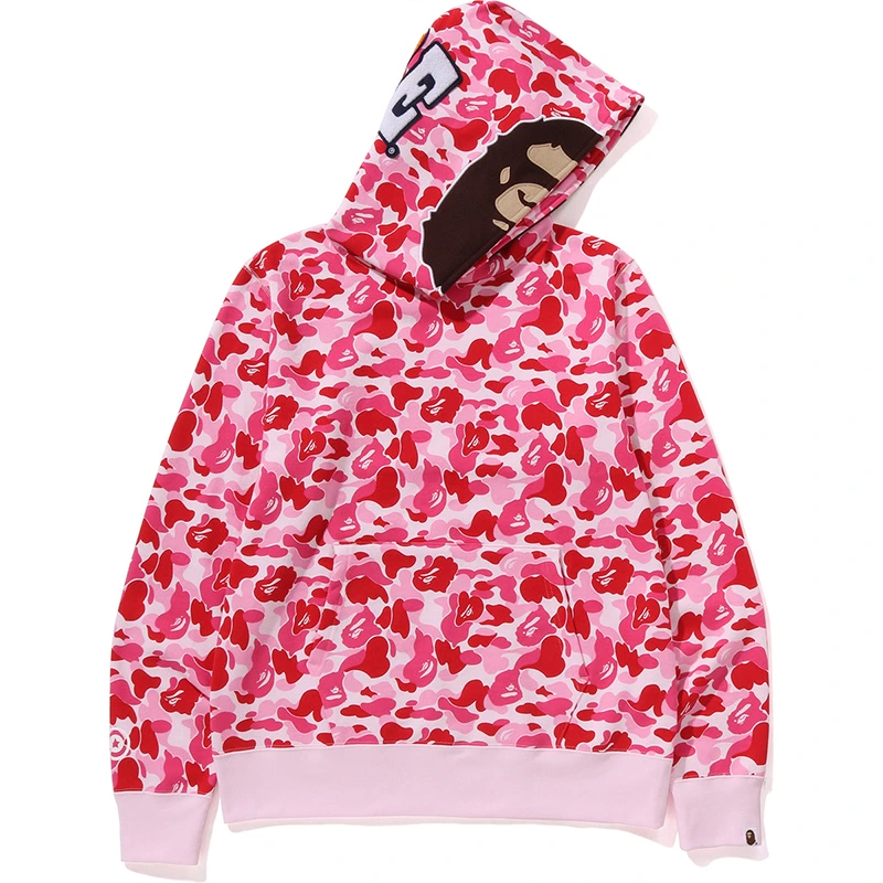 BAPE ABC Pink Camo 2nd Ape Pullover Hoodie - Image 2