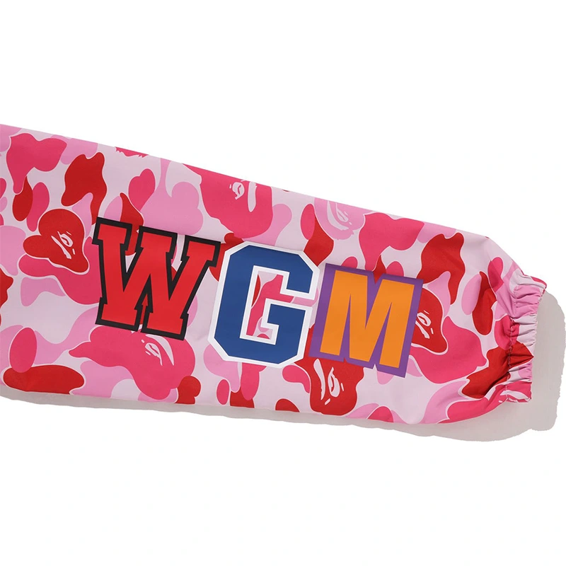 BAPE ABC Pink Camo Shark Hoodie Jacket - Image 4