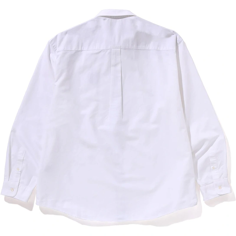 BAPE ABC White Camo One Point Relaxed Fit Shirt - Image 2