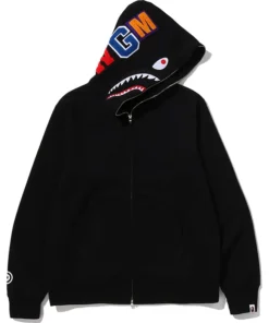 BAPE Black Shark Full Zip Hoodie
