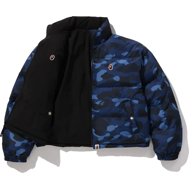 BAPE Color Camo Reversible Down Jacket - Image 3