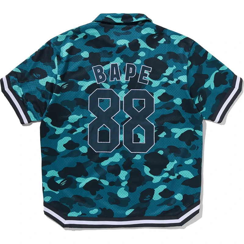 BAPE Color Camo Warm Up Shirt - Image 2