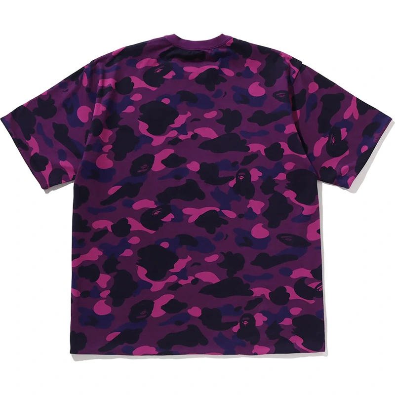 BAPE Color Purple Camo Reversible Tee - Image 2