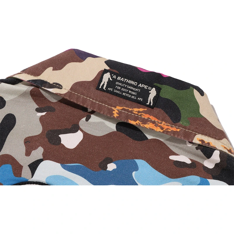 BAPE Hybrid Camo Multi Badge Jacket - Image 4