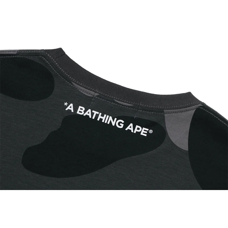 BAPE Mega Black Color Camo One Point Tee - Image 3