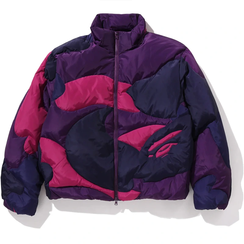 BAPE Mega Color Camo Quilted Down Jacket - Image 2