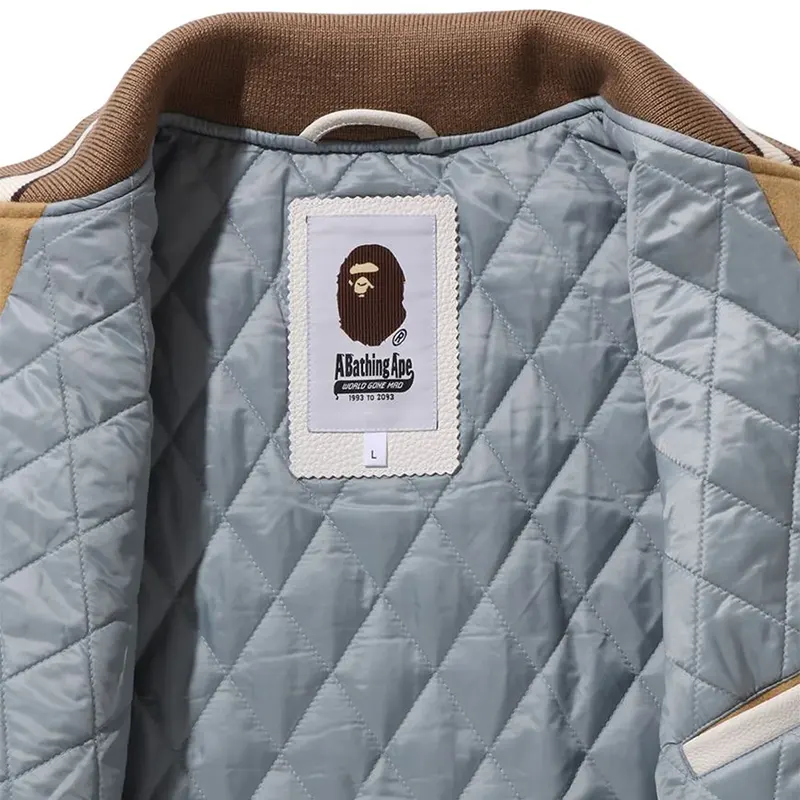 BAPE Multi Motif Varsity Jacket - Image 3