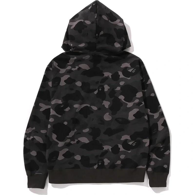 BAPE One Point Color Camo Cropped Full Zip Hoodie - Image 2