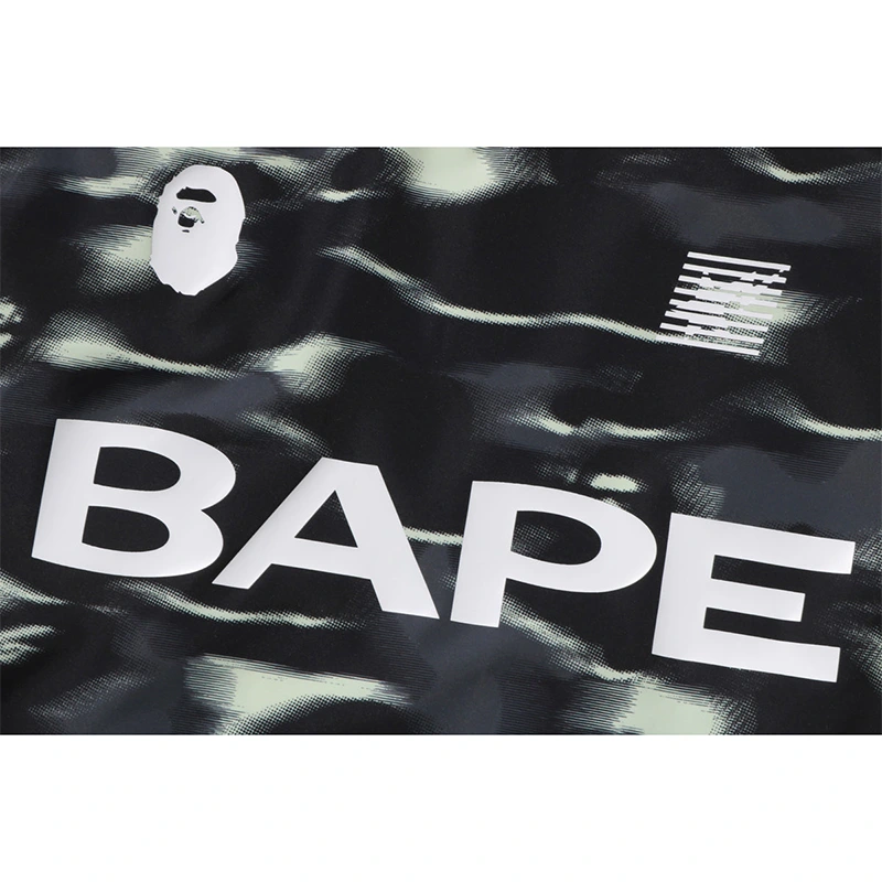 BAPE Screen Camo Football Logo Relaxed Fit Crewneck Sweatshirt - Image 3