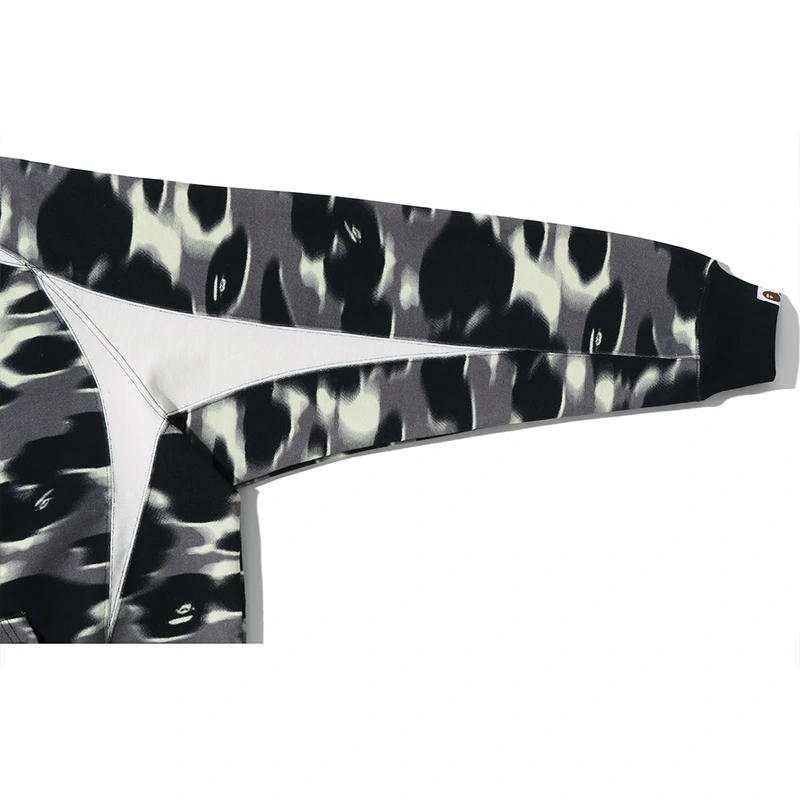 BAPE Screen Camo Football Logo Relaxed Fit Pullover Hoodie - Image 4
