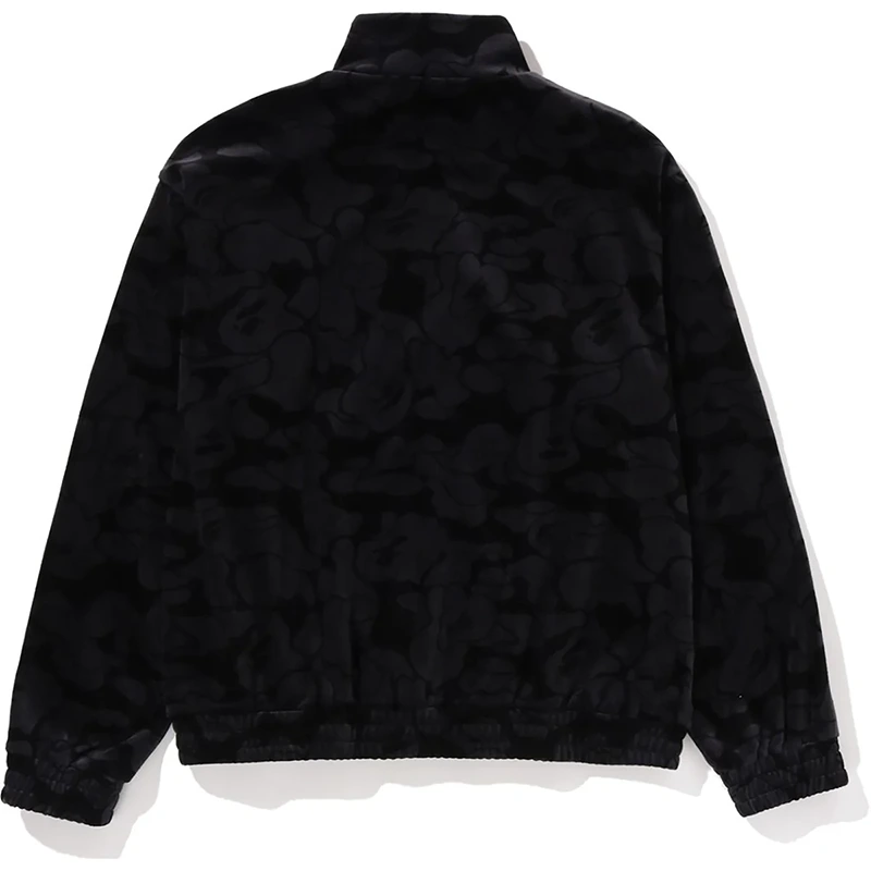 BAPE Solid Camo Velour Metal One Point Relaxed Fit Track Jacket - Image 2