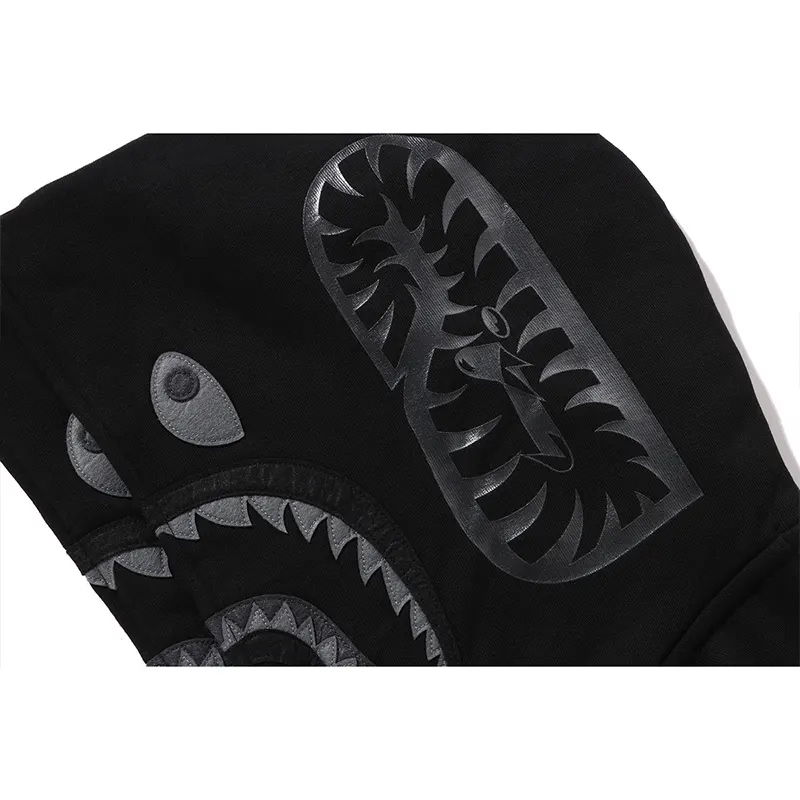 BAPE US Black Friday Double Shark Relaxed Fit Full Zip Hoodie - Image 6