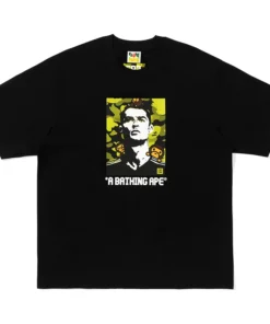 BAPE X CR7 #1 Black Life Baby Milo Relaxed Fit Tee