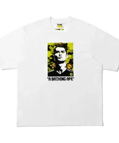 BAPE X CR7 #1 White Life Baby Milo Relaxed Fit Tee