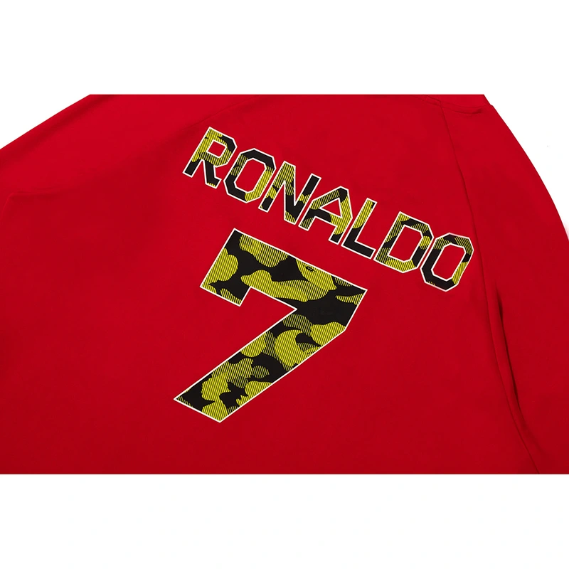 BAPE X CR7 Life Multi Logo Poly Relaxed Fit Football Jersey - Image 3