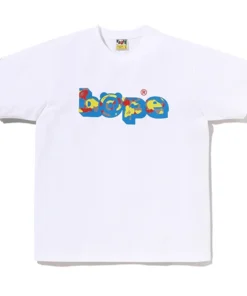 BAPE X Medicom Toy 30th Anniv. BAPE White Tee