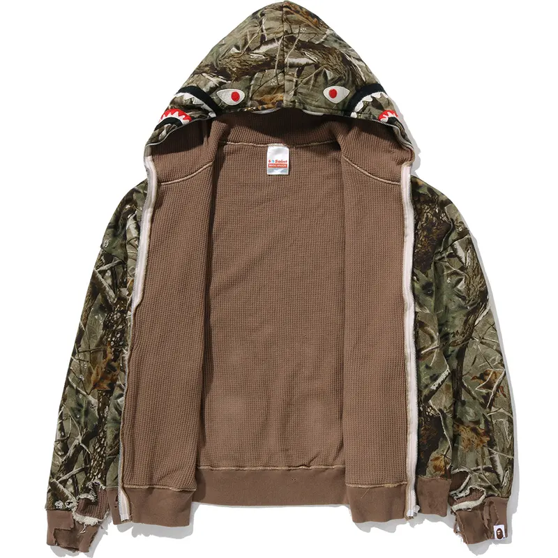BAPE X Saint MXXXXXX Shark Full Zip Hoodie - Image 3