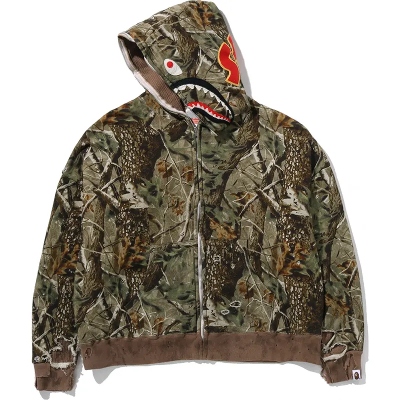 BAPE X Saint MXXXXXX Shark Full Zip Hoodie