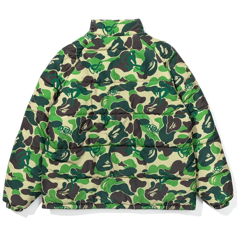BAPE X Spotify X SYNA By Central Cee Puffer Jacket - Image 4