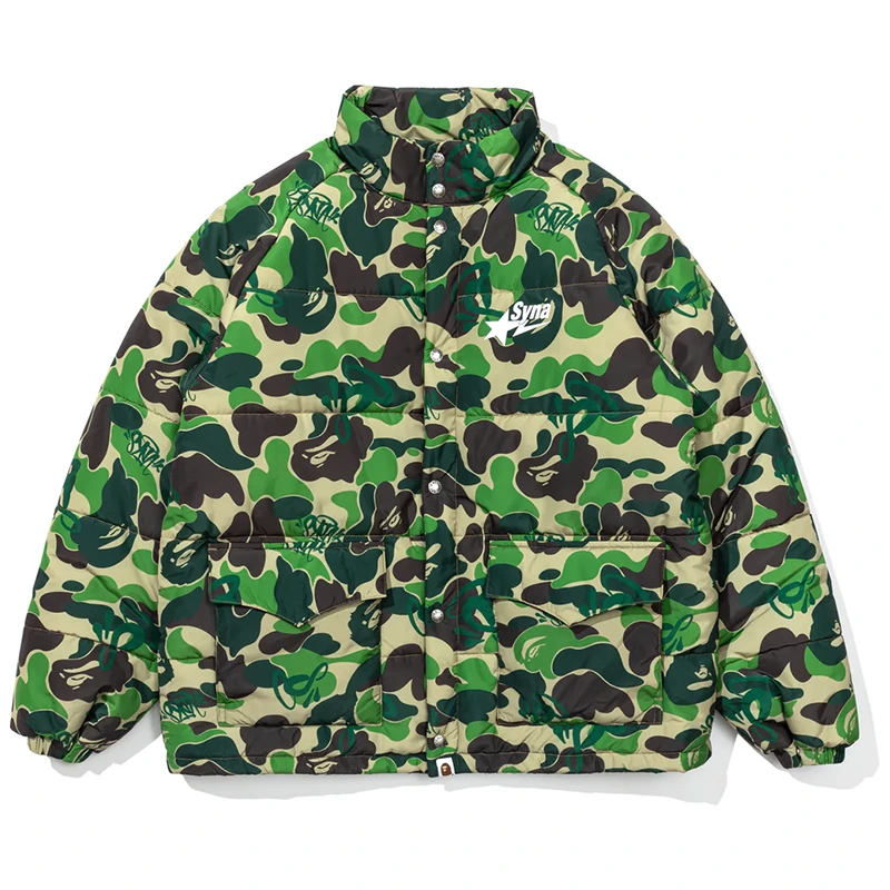 BAPE X Spotify X SYNA By Central Cee Puffer Jacket