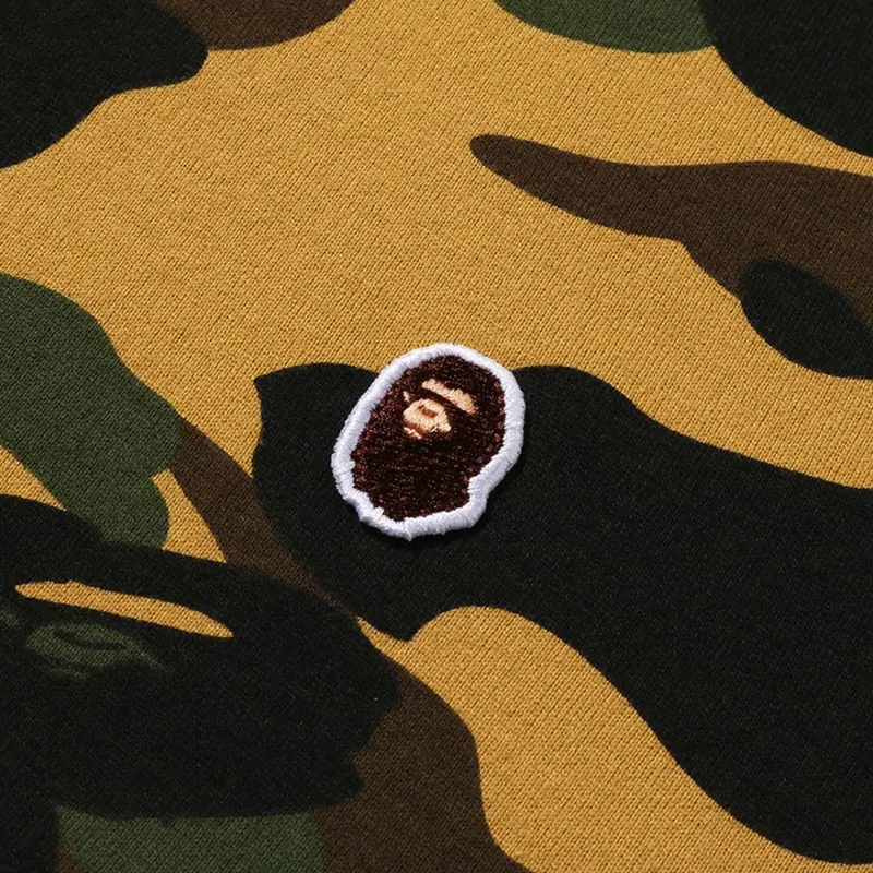 BAPE Yellow Color Camo One Point Tee - Image 3