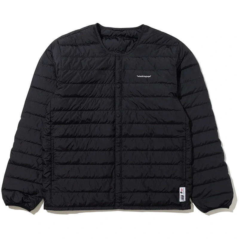 BAPE x Kazuki Kuraishi Black STA Padded Linner Down Jacket