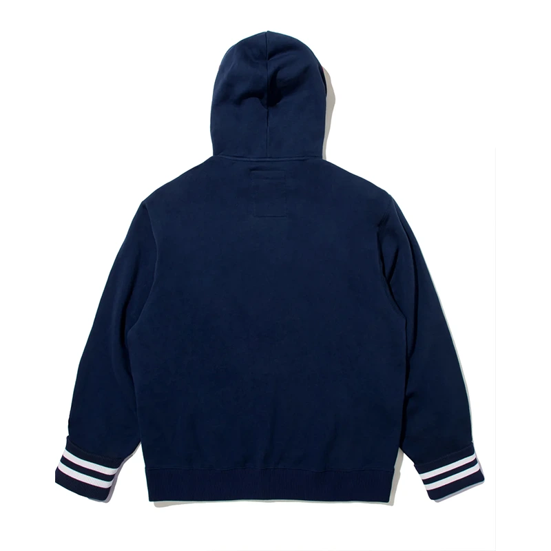 BAPE x Kazuki Kuraishi Blue Shark Eye Relaxed Fit Hoodie Jacket - Image 4
