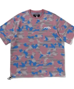 BAPE x Kazuki Kuraishi Camo Jacquard Stripe Relaxed Fit Tee