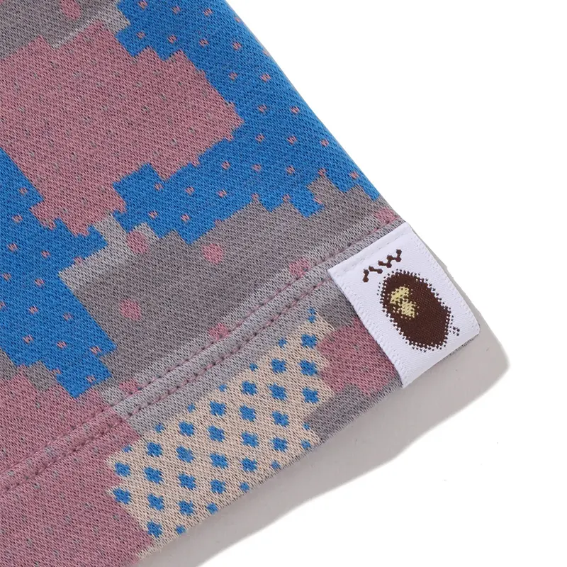 BAPE x Kazuki Kuraishi Camo Jacquard Stripe Relaxed Fit Tee - Image 4