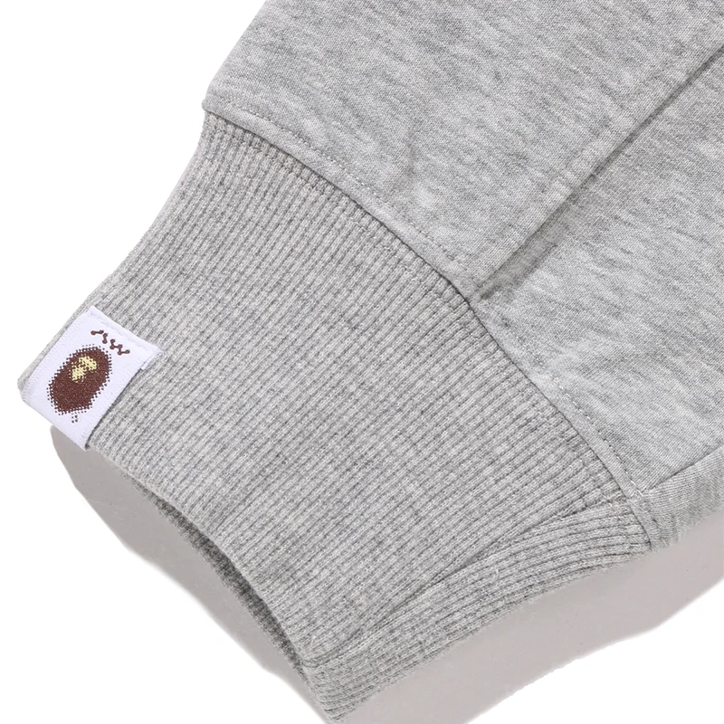 BAPE x Kazuki Kuraishi Grey College Relaxed Fit Sweatshirt - Image 6