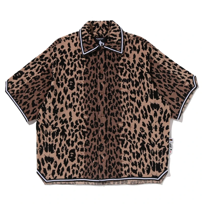 BAPE x Kazuki Kuraishi Leopard Pattern Shirt