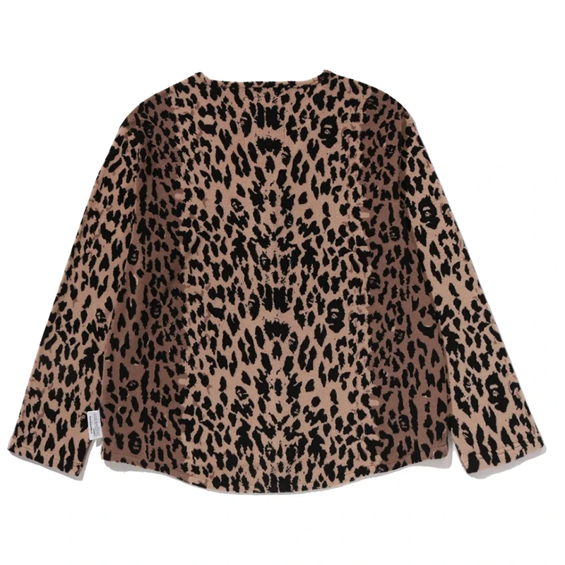 BAPE x Kazuki Kuraishi Leopard Pattern Zip Up Linner Jacket - Image 2
